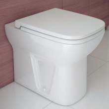 Nuvo Rimless Back To Wall Toilet & Soft Close Seat - Scudo