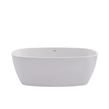 Vive Cian Solid Surface Freestanding Bath, 1610 x 750 By BC Designs 