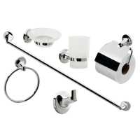6 Piece Accessory Pack in Chrome - Bathrooms to Love (DIAC0042)