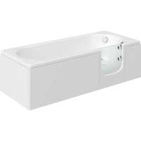 Mantaleda Abalone  (1695 x 700mm) Walk-in Easy Access Bath Including Front Panel