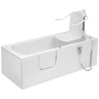 Mantaleda Aventis (1695 x 695mm) Walk In Power Lift Bath With front Panel, Seat and Electronic Power Lift Kit
