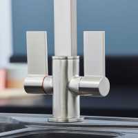 Ingleton Chrome Pull Out Kitchen Sink Mixer Tap