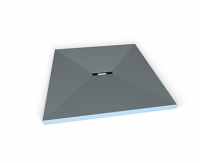 wedi Fundo Riofino Shower Tray - 1800 x 900mm Linear Drain