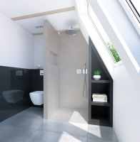 wedi Fundo Ligno Floor Level Shower Tray Central Drain - 1500 x 1500mm