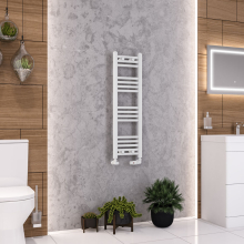 Eastbrook Wendover 600 x 400mm White Towel Radiator