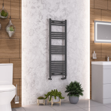 Eastbrook Wendover 1600 x 400mm White Curved Towel Radiator