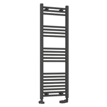 Eastbrook Wendover 1200 x 400mm Matt Anthracite Towel Radiator