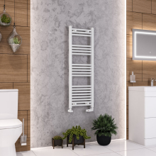 Eastbrook Wendover 1200 x 300mm White Towel Radiator