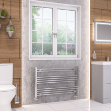 Eastbrook Wendover 1000 x 400mm Chrome Towel Radiator