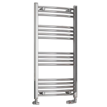 Eastbrook Wendover 1000 x 500mm Chrome Curved Towel Radiator