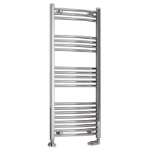 Eastbrook Wendover 1200 x 500mm Chrome Curved Towel Radiator