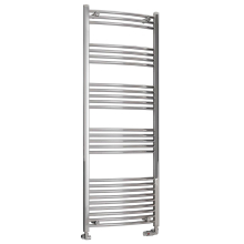 Eastbrook Wendover 1600 x 600mm Chrome Curved Towel Radiator