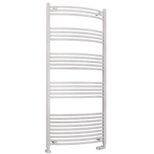 Eastbrook Wendover 1600 x 750mm White Curved Towel Radiator