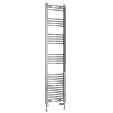 Eastbrook Wendover 1800 x 400mm Chrome Curved Towel Radiator