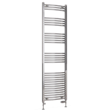 Eastbrook Wendover 1800 x 500mm Chrome Curved Towel Radiator