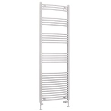 Eastbrook Wendover 1800 x 600mm White Curved Towel Radiator