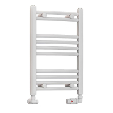 Eastbrook Wendover 600 x 400mm White Curved Towel Radiator