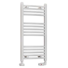 Eastbrook Wendover 800 x 400mm White Curved Towel Radiator