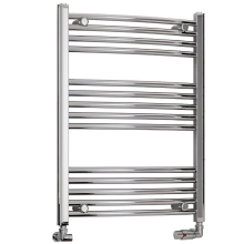 Eastbrook Wendover 800 x 600mm Chrome Curved Towel Radiator