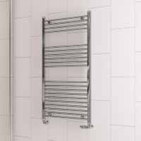 Eastbrook Westward 800mm x 400mm Straight Chrome Towel Radiator