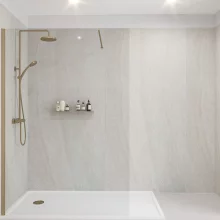 Moonlit Sand Wetwall Mermaid Plywood Bathroom Wall Boards