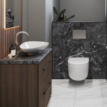 Wetwall Mermaid Marmo Venezia Worktop