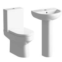 Whistle 4 Piece Toilet & Basin Set