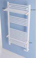 Staverton 1200 x 400mm Gloss White Towel Radiator