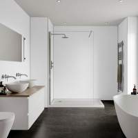 Multipanel Frost White Shower Panels