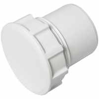ABS Solvent Fit - Access Plug - 32mm - White - Waste Pipe