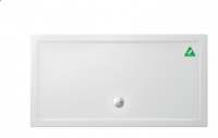 Zamori Anti-Slip Rectangular Shower Tray - 1700 x 900 - Central Waste - Z1341A