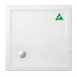 Zamori Anti-Slip Square Shower Tray 800 x 800mm - CLEARANCE