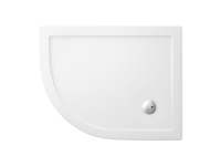 Zamori Offset Quadrant - 1000 x 800 - Left Hand Shower Tray - CLEARANCE