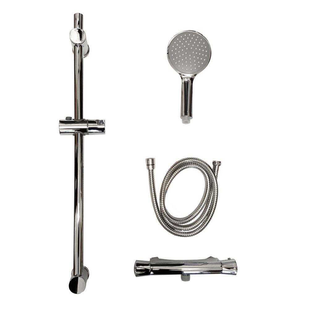 Alliance ASP Thermostatic Bar Shower Valve & Shower Kit 1