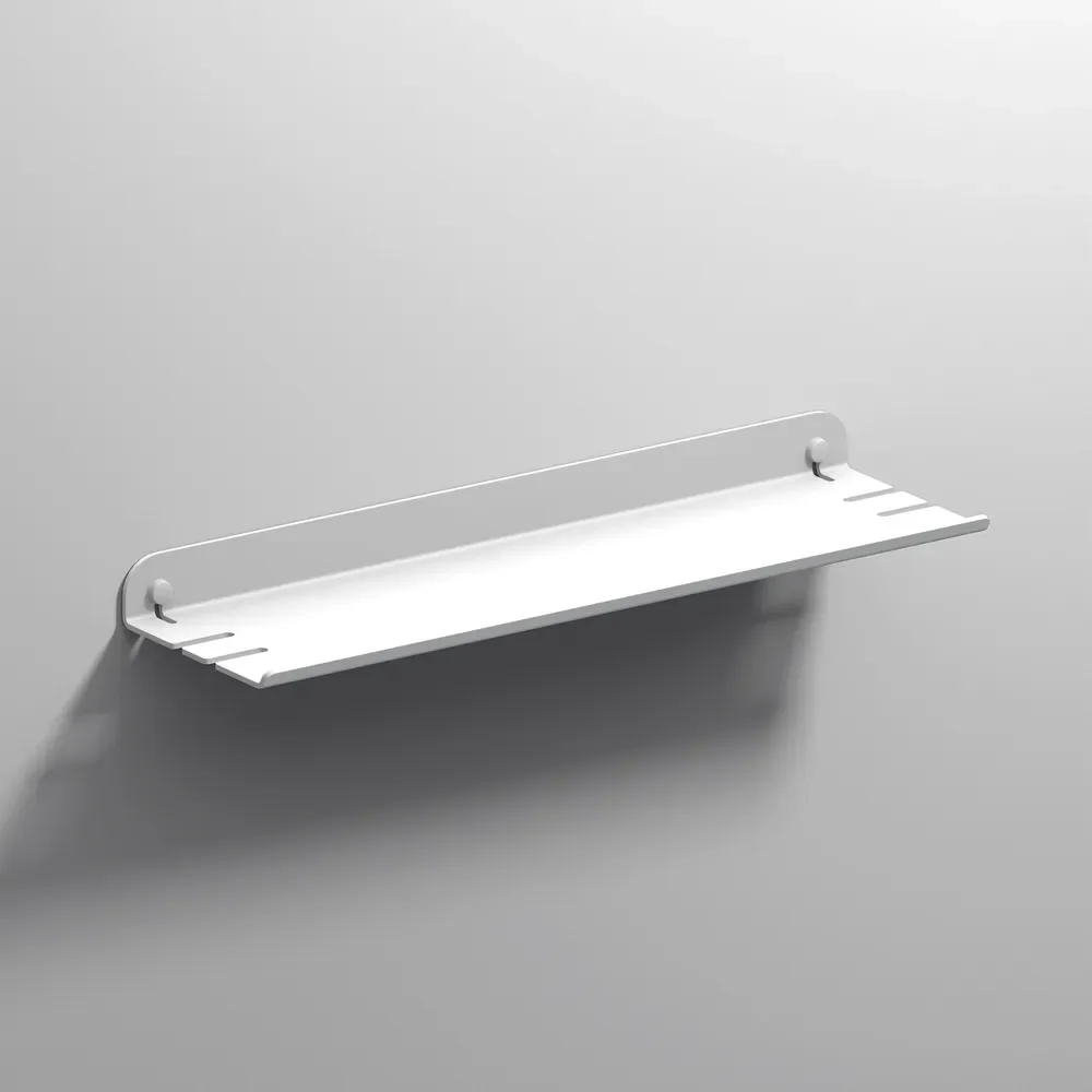 Origins Living Quick Matt White Bathroom Shelf