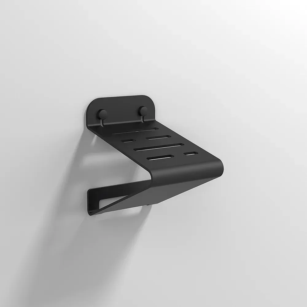 Origins Living Quick Matt Black Foot Rest