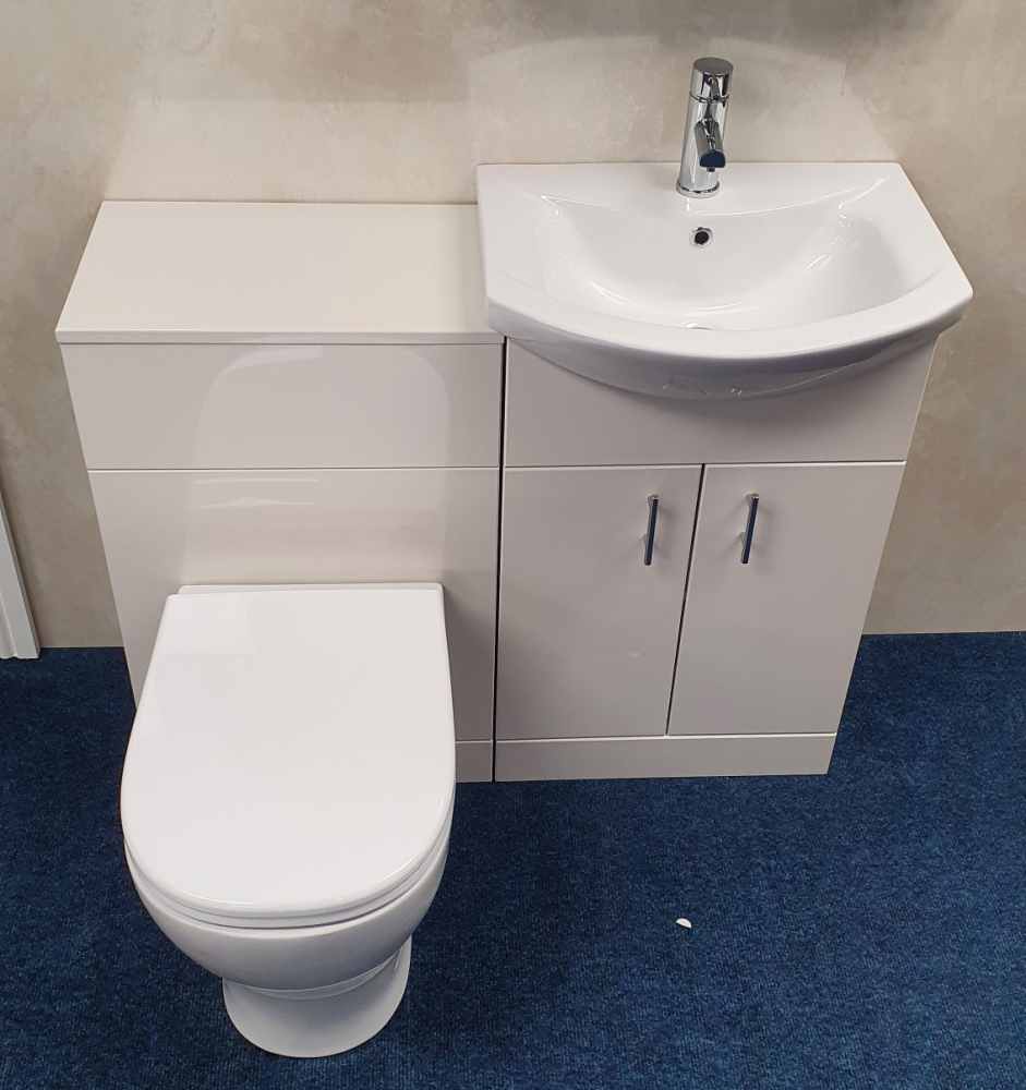 Gloss White Bathroom Furniture Pack Bathroom Vanity Pack