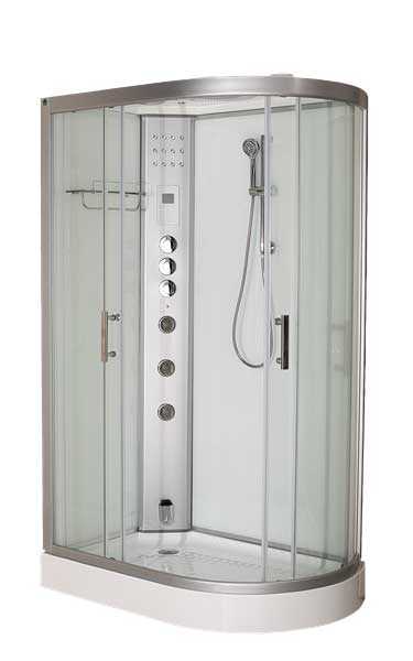 Vidalux Hydro Plus 1200 Hydro Massage Shower Cabin - 1200 x 800mm - Left Hand