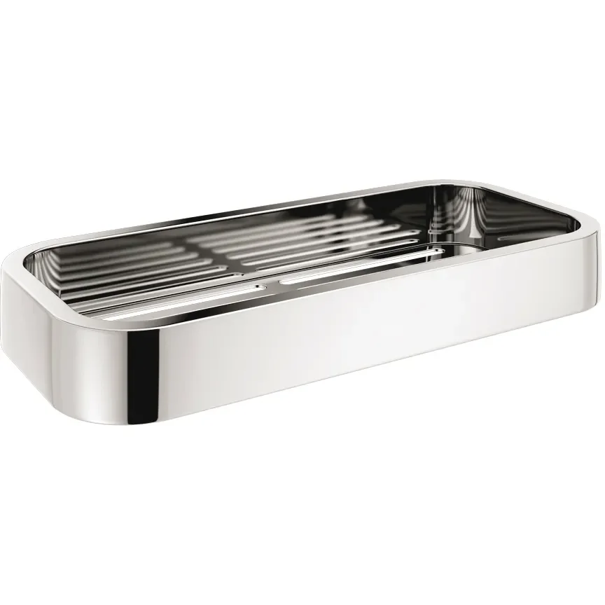Origins Living Outline Chrome Shower Basket
