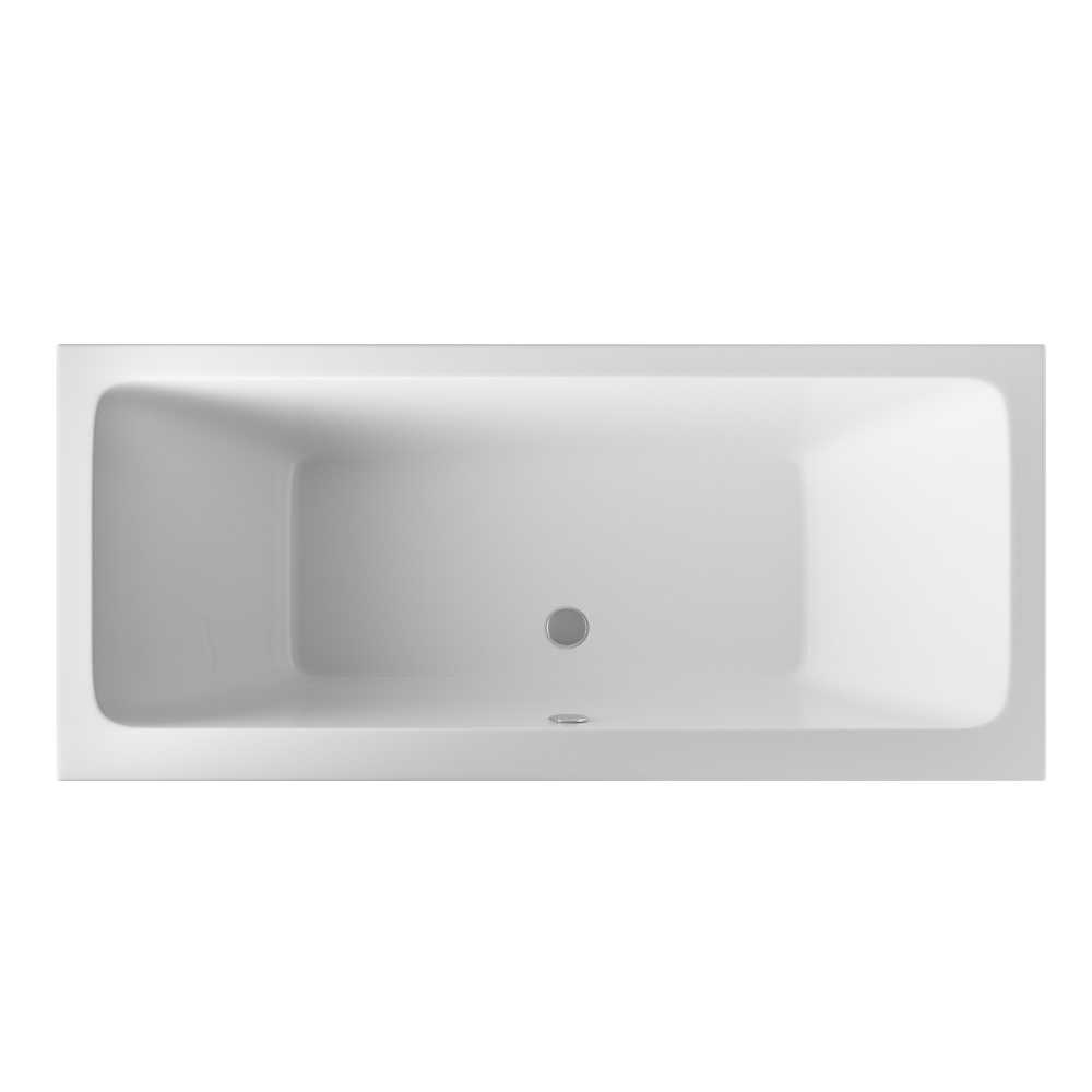 Beaufort Portland 1900 x 900 Beauforte Reinforced Double Ended Bath With Grips