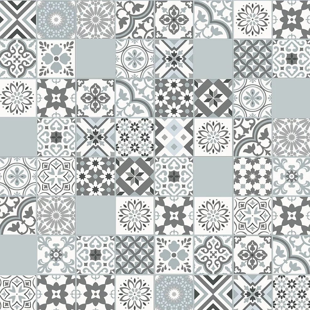 Clever Click Corfu Mosaic Rigid SPC Flooring - 1.49m2 Per Pack