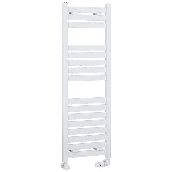 Staverton 1200 x 400mm Gloss White Towel Radiator