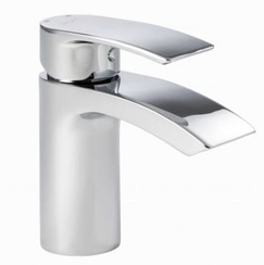 Francis Pegler Lamina Chrome Mono Basin Mixer Inc Click Waste - CLEARANCE