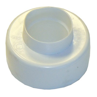 32 - 38mm Universal Cone White Rubber Flushpipe
