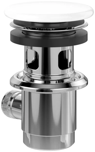 Villeroy & Boch White Alpin Closable Basin Waste - CLEARANCE 