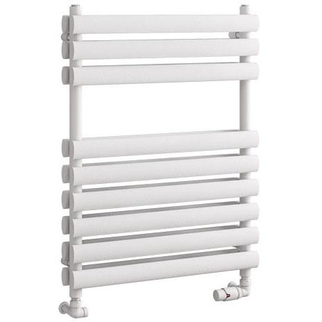 Tunstall Double 800 x 600 Towel Radiator Matt White