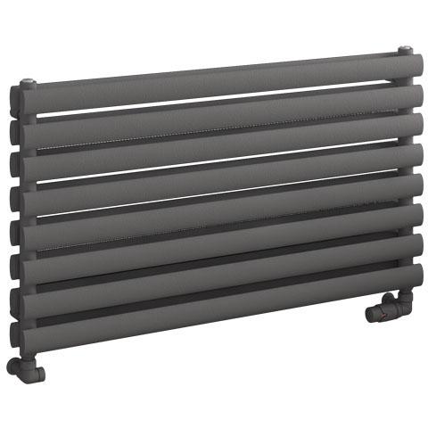 Tunstall Double 560 x 1000 Designer Radiator Matt Anthracite