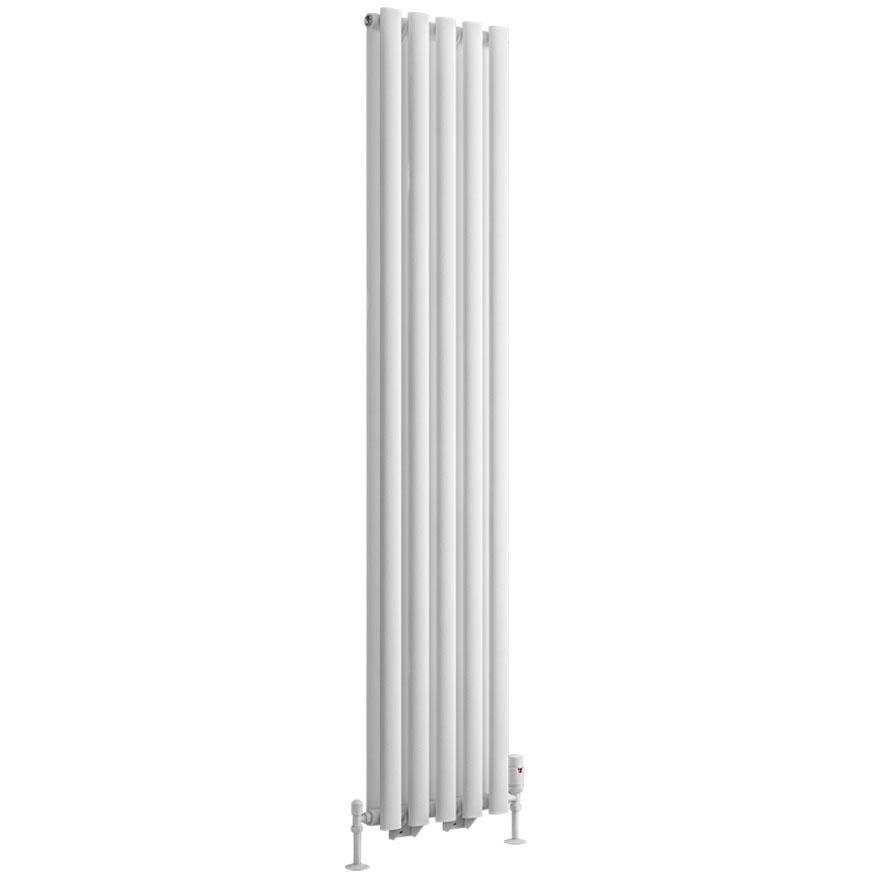 Tunstall Double 1800 x 350 Radiator Matt White