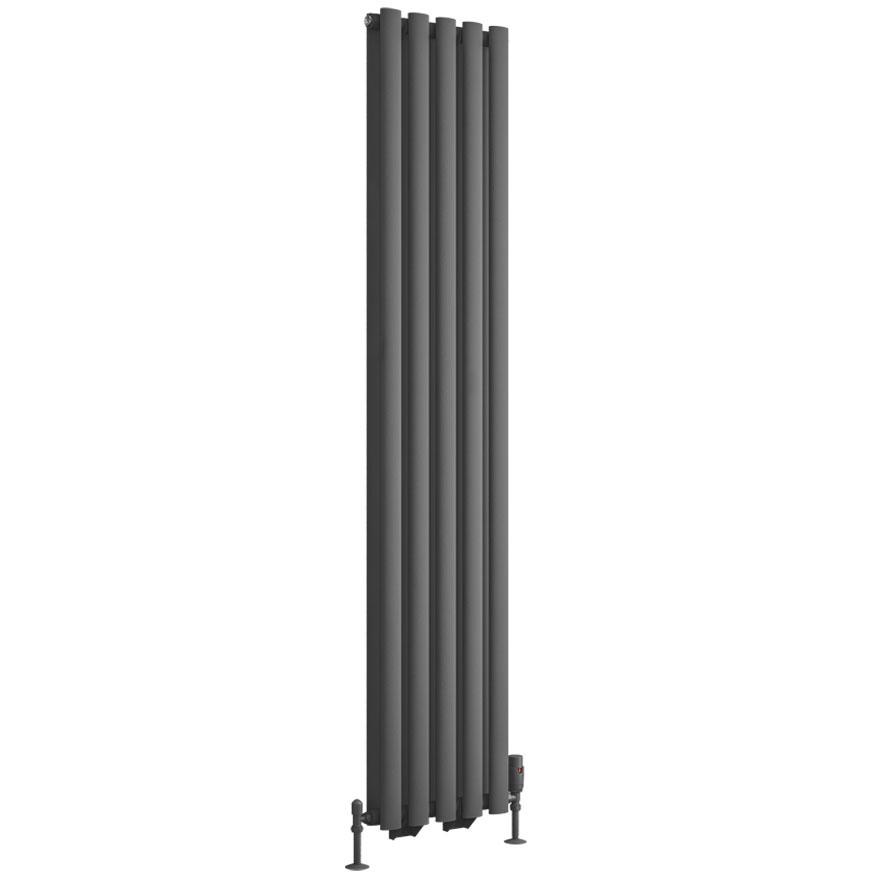 Tunstall Double 1800 x 350 Radiator Matt Anthracite