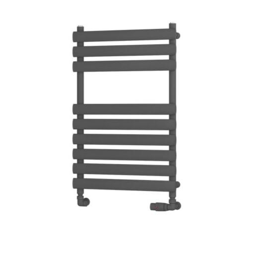 Tunstall 800 x 500 Matt Anthracite Towel Radiator